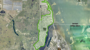Micco Sewer Project map