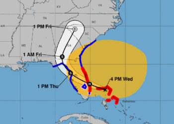 Hurricane Nicole (NOAA)