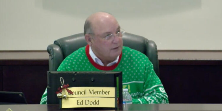 Sebastian City Councilman Ed Dodd