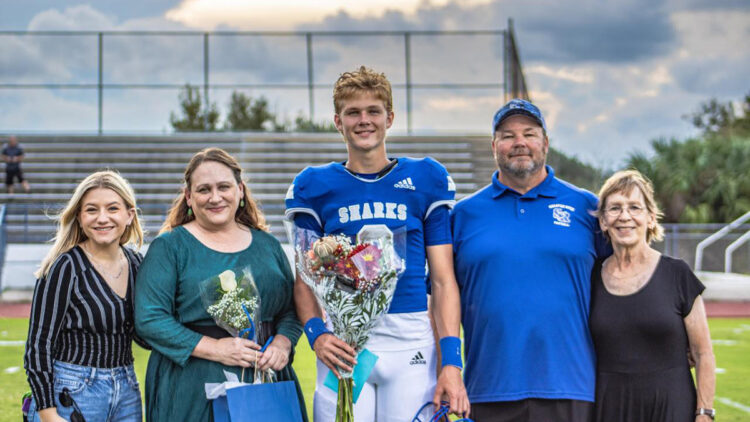 Chris Harris and family.