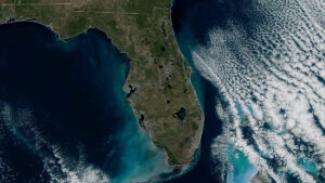 Florida weather (Credit: NOAA satellite image)