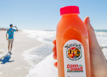 Guava Lemonade (Courtesy of Natalie’s Orchid Island Juice)