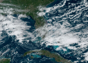 Florida satellite image (NOAA)