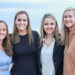 Pictured from left to right: Dr. Christina Namvar, Meredith Kitchell PA-C, Dr. Kristy Crawford, and Dr. Lindsey Bruce
