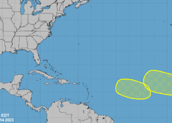 Forecasters monitoring 2 disturbances in the Atlantic Ocean