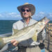 Kirby Kitchener with a snook at the Sebastian Inlet.