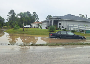 Flooding in Vero Lake Estates and Fellsmere