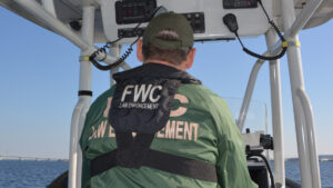 FWC Officer on patrol.