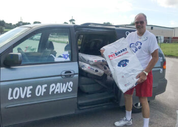 Ted Pankiewicz Sr of Love of Paws.