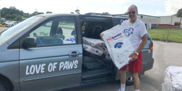 Ted Pankiewicz Sr of Love of Paws.