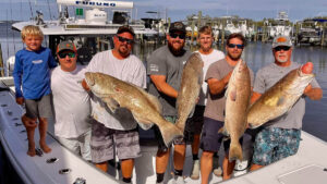 Participants from the Previous Indian River Firefighters for Clean Water Offshore Fishing Tournament