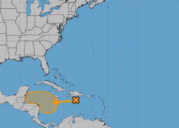Forecasters monitoring potential development