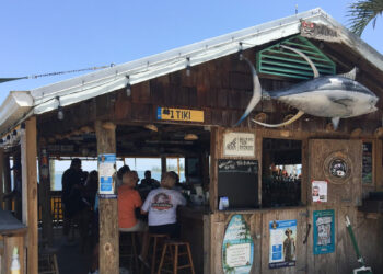 Tiki Bar in Sebastian, Florida