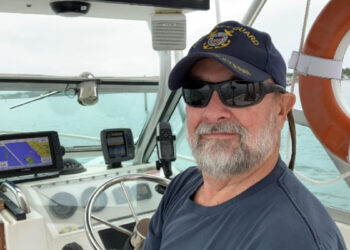 Dr. Jeffrey Carrier, also known as the "Shark Doctor" in Sebastian, Florida.