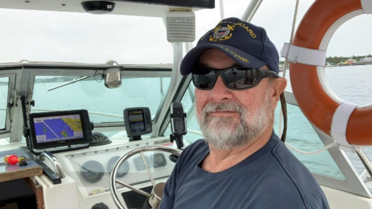 Dr. Jeffrey Carrier, also known as the "Shark Doctor" in Sebastian, Florida.