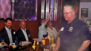 Indian River County Property Appraiser Wesley Davis was one of the celebrity chefs for a fundraising event at Fujiyama Steakhouse & Sushi Bar in Vero Beach, Florida