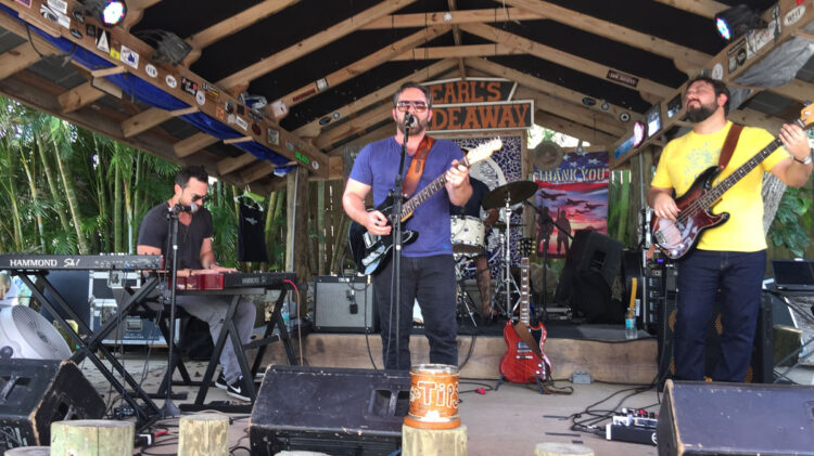 Earl's Hideaway Lounge, famous for its live music, is Sebastian's top-voted bar this year.