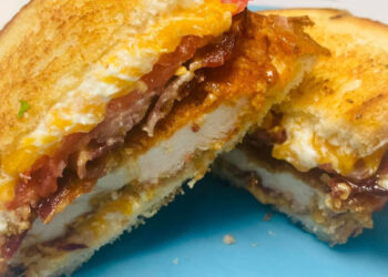 Buffalo Chicken Melt at Sebastian Sandwich Shack