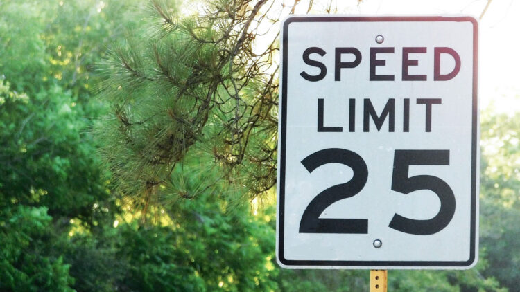 Residents want the 30 mph speed limit to be lowered to 25 mph in their neighborhood.