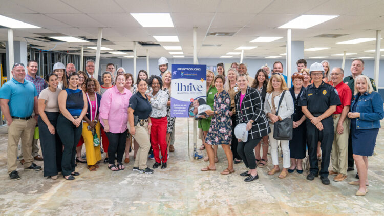 The Substance Awareness Center has rebranded as Thrive, and the public is invited to attend a ribbon-cutting ceremony on March 25, 2025.