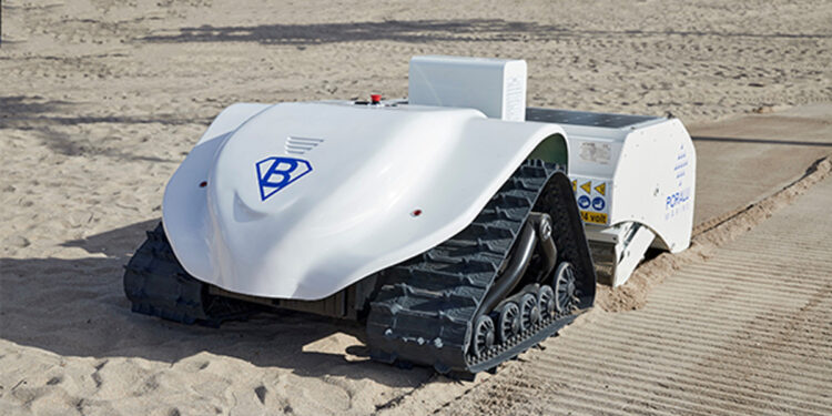 The BeBot is designed to scoop up everything from plastic fragments to cigarette butts, promises to revolutionize coastal cleanup efforts while leaving the environment undisturbed.