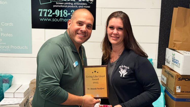 Michael Marsh and Dr. Amanda Hackford