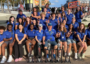 The Sebastian River High School Singing Sharks took home a 1st place sweep in all three categories at the Music in the Parks Festival Competition at Universal Orlando.