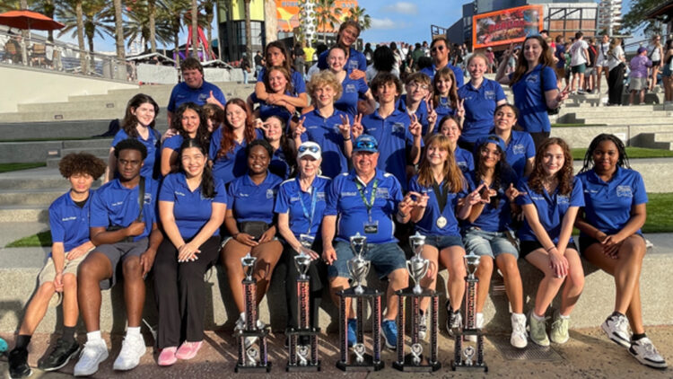 The Sebastian River High School Singing Sharks took home a 1st place sweep in all three categories at the Music in the Parks Festival Competition at Universal Orlando.