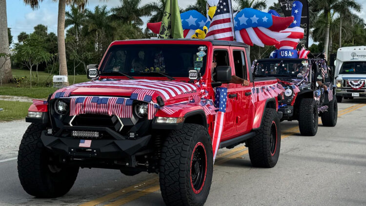 Fourth of July Parade in Sebastian, Florida
