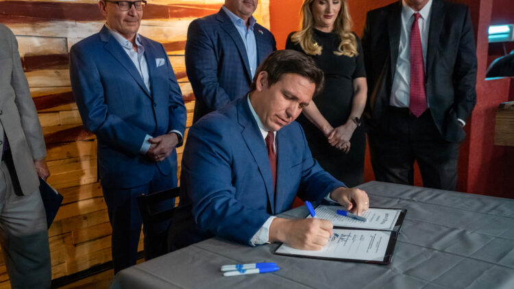 Florida Gov. Ron DeSantis emphasized that the bills reflect years of collaboration with lawmakers to strengthen penalties and protect families.