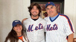 Left to right: Shirley Prescott, Peyton Prescott, and Patrick Prescott