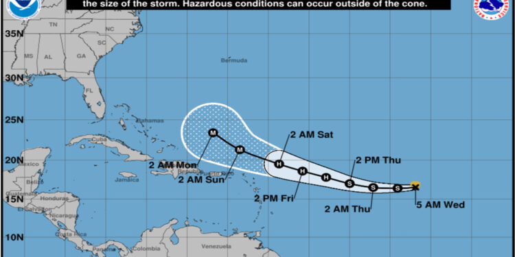 Tropical Storm Erin tracking (