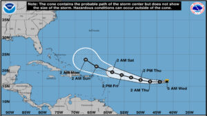 Tropical Storm Erin tracking (