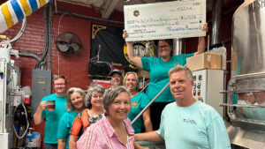 Pareidolia Brewing Company raised $6,903 last month through its 4th Annual Open Golf Scramble to benefit Florida Elks Children's Therapy Services.