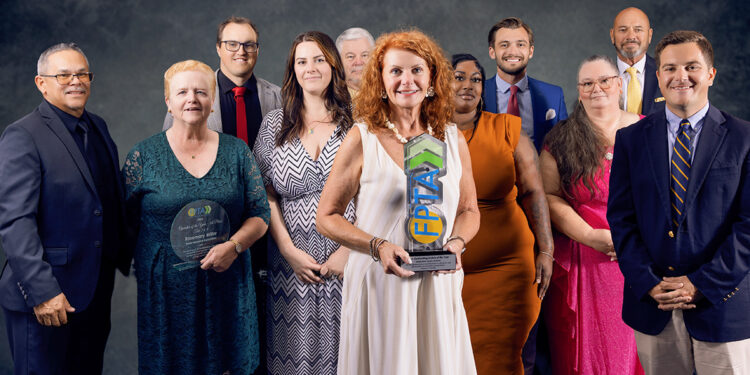 Senior Resource Association and Indian River Transit staff.