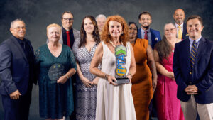 Senior Resource Association and Indian River Transit staff.