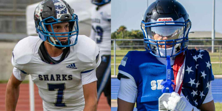 CJ Santini (left) and Mason Gignac (right) are the Players of the Week