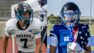 CJ Santini (left) and Mason Gignac (right) are the Players of the Week