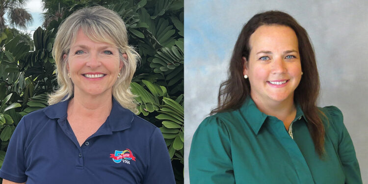 AAUW-Vero Beach hosts an Oct. 18 speaker luncheon with VNA's Tana Wagner, RN, and Candi Alexander, LCSW and social services director. (Provided Photo)