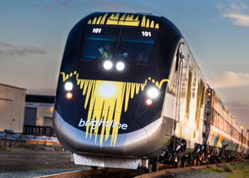 Brightline, which operates passenger trains between Miami and Orlando, has been plagued by safety concerns since its launch in 2018. (Courtesy/Brightline)