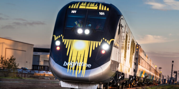 Brightline, which operates passenger trains between Miami and Orlando, has been plagued by safety concerns since its launch in 2018. (Courtesy/Brightline)