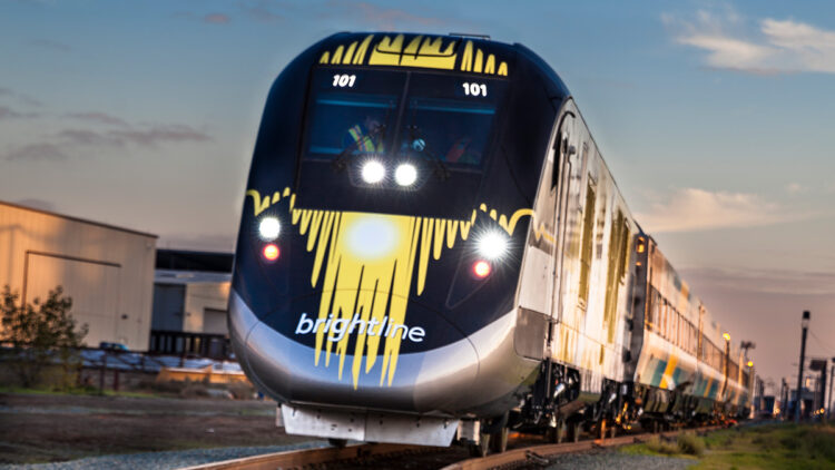 Brightline, which operates passenger trains between Miami and Orlando, has been plagued by safety concerns since its launch in 2018. (Courtesy/Brightline)