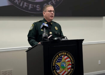 Indian River County Sheriff Eric Flowers