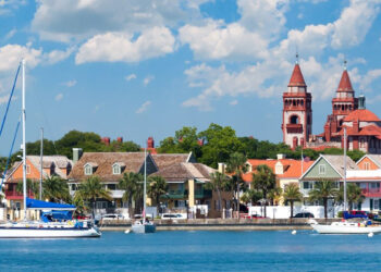 St. Augustine, America's oldest city founded in 1565, draws history buffs and romantics with cobblestone streets, Spanish colonial architecture and landmarks.