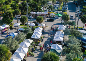Fall in Florida brings cooler weather and vibrant family-friendly festivals, from medieval adventures to seafood feasts and spooky celebrations. (Courtesy of Vero Beach Farmers Market)