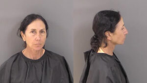 Marise Desiree Ajmo is accused of firing a pellet rifle at a dirt biker in Fellsmere, Florida.