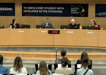 Brevard Public Schools agrees to pay nearly $568K to settle lawsuit by Moms for Liberty alleging First Amendment violations via restricted public comments.