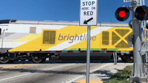 Brightline cuts Miami-Orlando schedule, sending 12 fewer trains daily through Sebastian and Vero Beach to match rider demand. (Brightline)