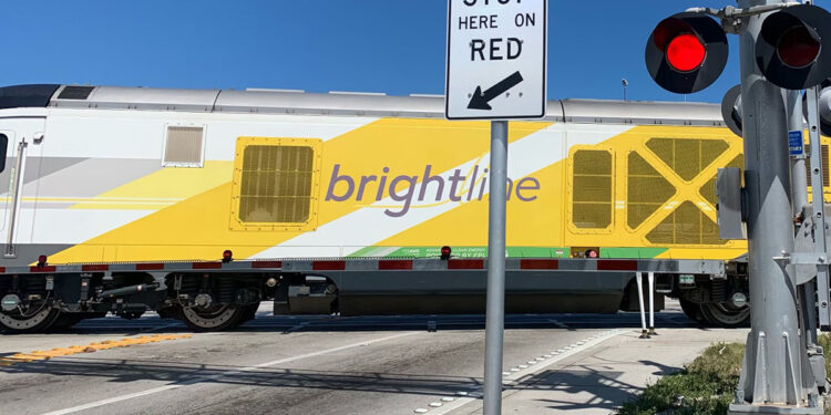 Brightline cuts Miami-Orlando schedule, sending 12 fewer trains daily through Sebastian and Vero Beach to match rider demand. (Brightline)