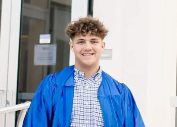 Former Sebastian River High quarterback Ian Snow set a Nichols College record with 580 passing yards and nine TDs. (Provided Photo)